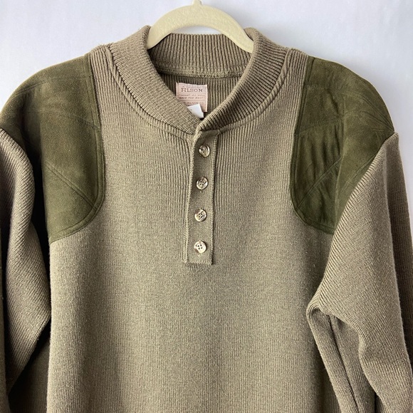 filson 7gg henley sweater